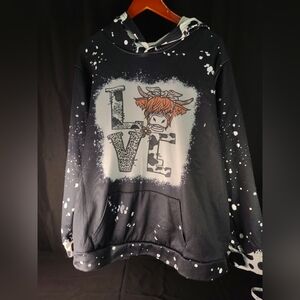 5XL Highland Cow Love Hoodie